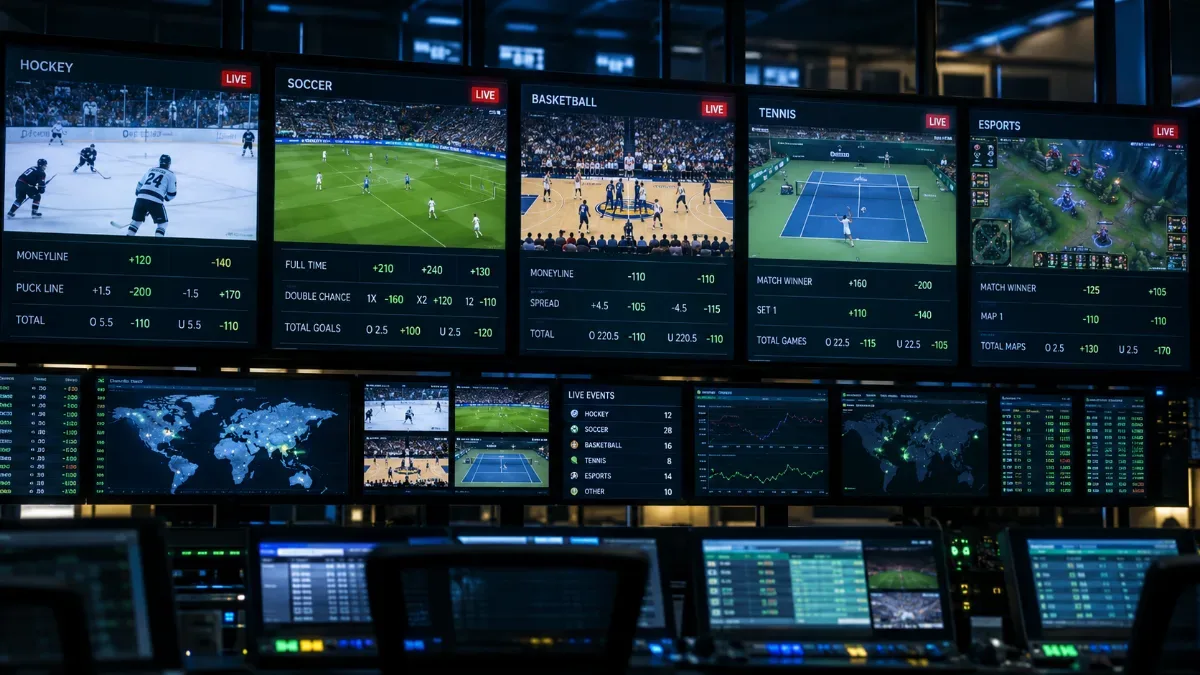 Watch & Bet: Live Streaming