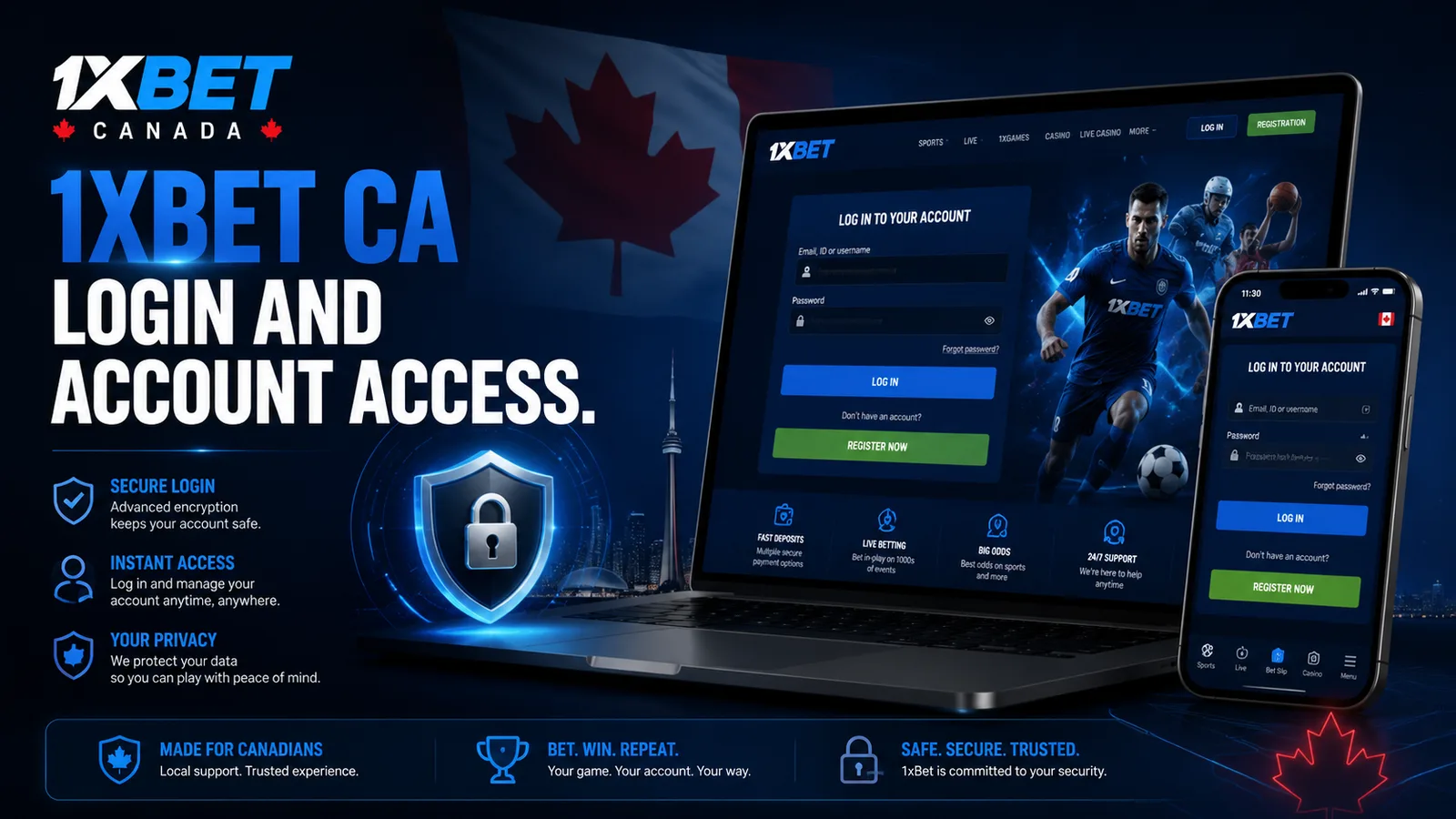 1xBet — 1xBet CA Login And Account Access